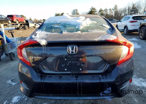 2016 Honda Civic Lx из США, поврежденный, VIN 19XFC2F5XGE022590